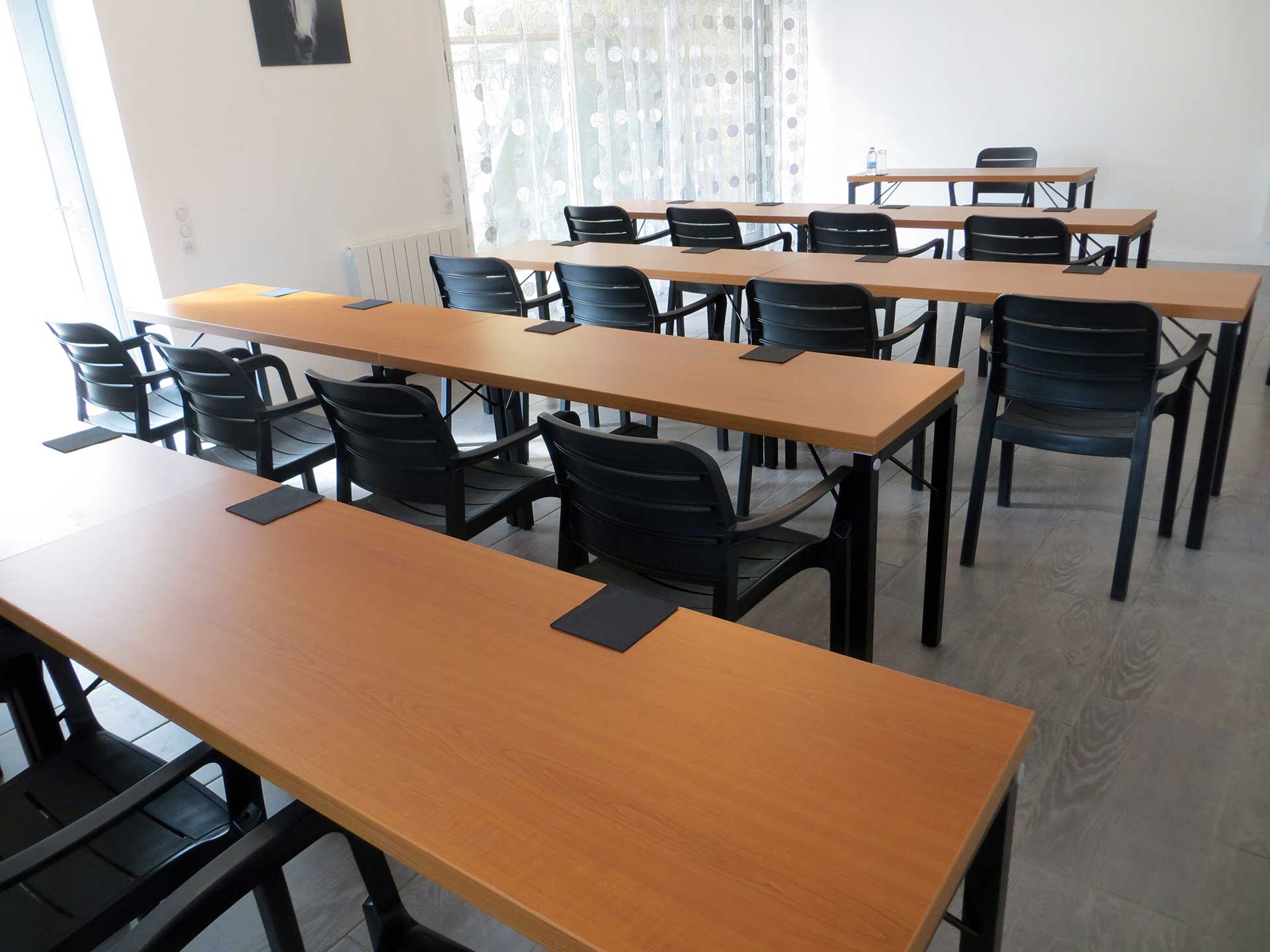Salle de réunion au Domaine de Christin