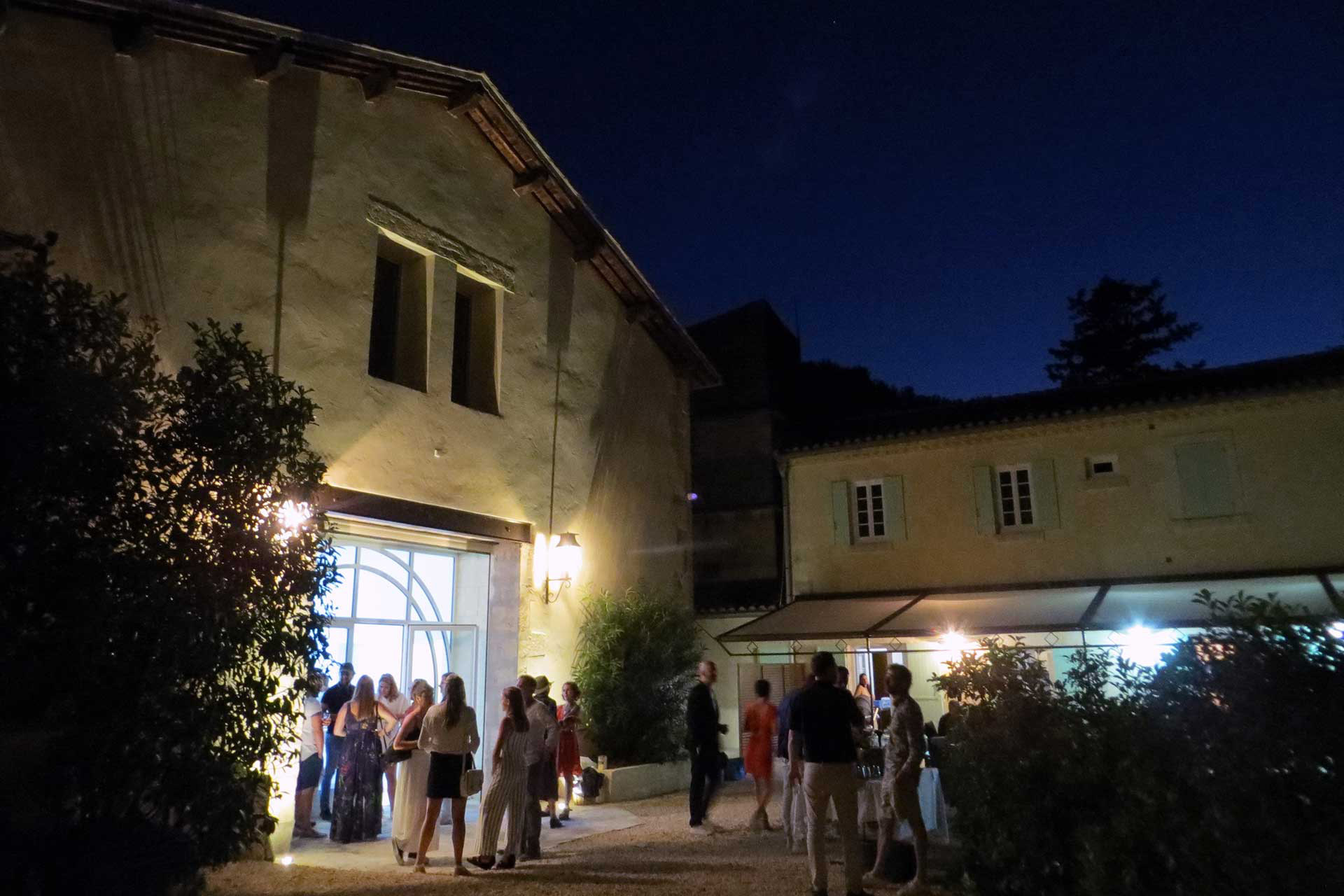 Ambiance soirée au Domaine de Christin