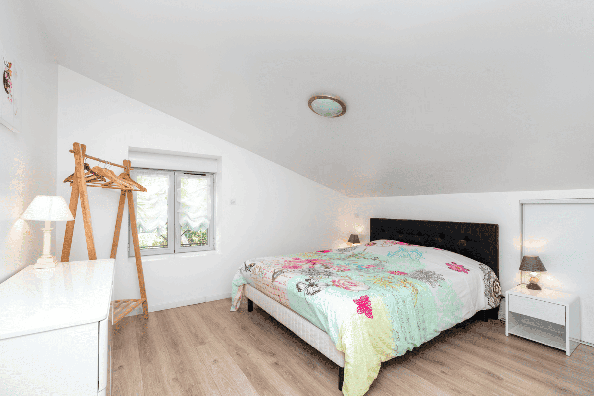 bedroom at the villa called Les Daims