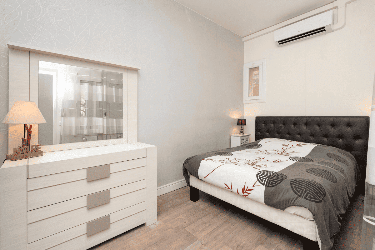 bedroom at the villa called Les Lauriers Roses