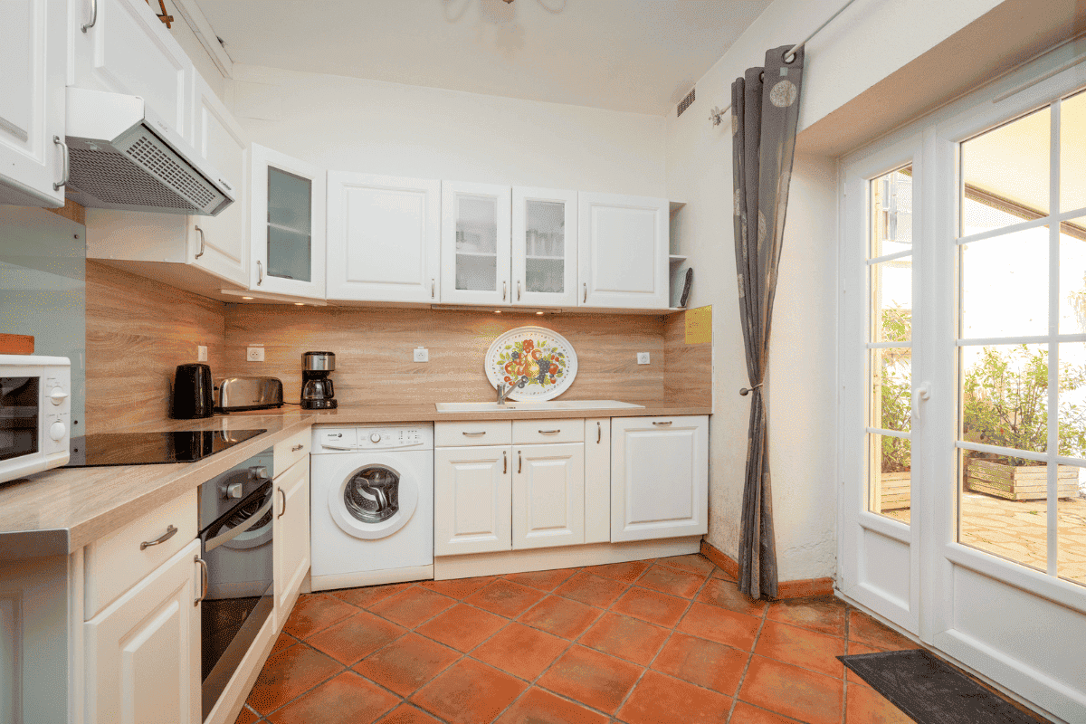 kitchen at the villa called Les Pins
