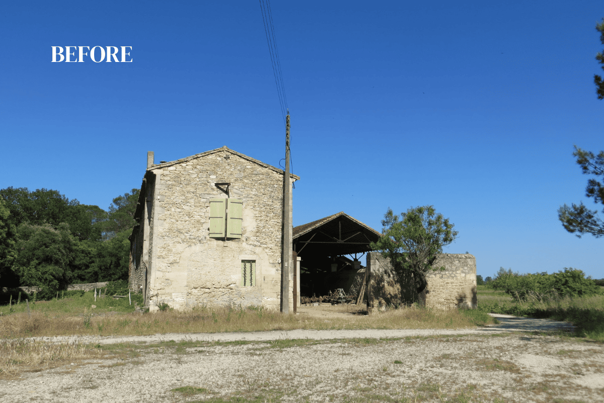 The estate before - Event venue South France