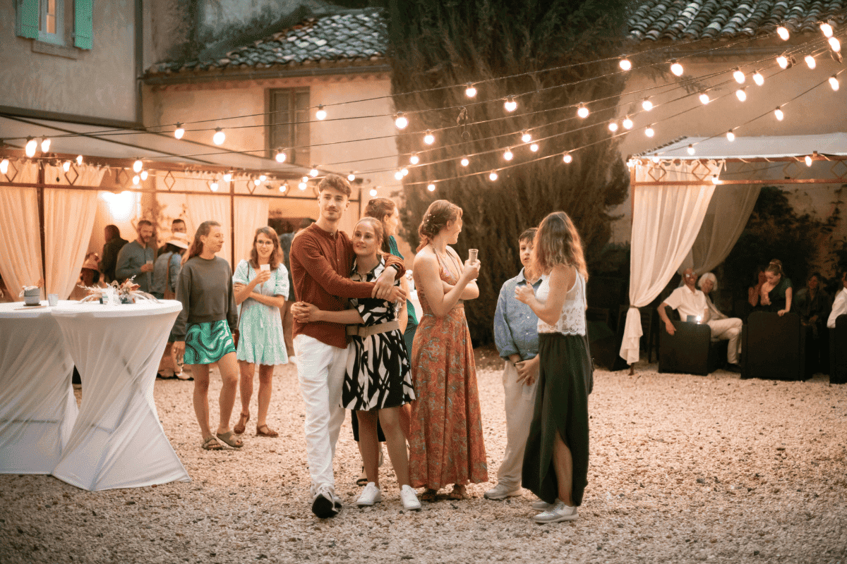 private event at La Cour d'Honneur -Exclusive wedding venue France