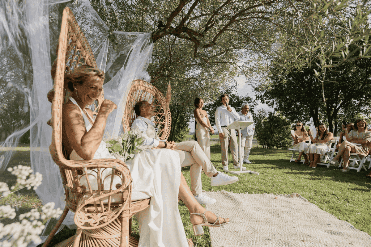 secular ceremonyat the Belvédère - Planning a Wedding in France