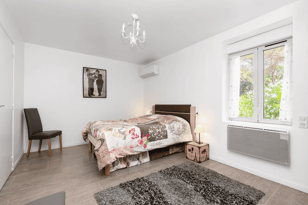 bedroom at the villa called Les Vignes