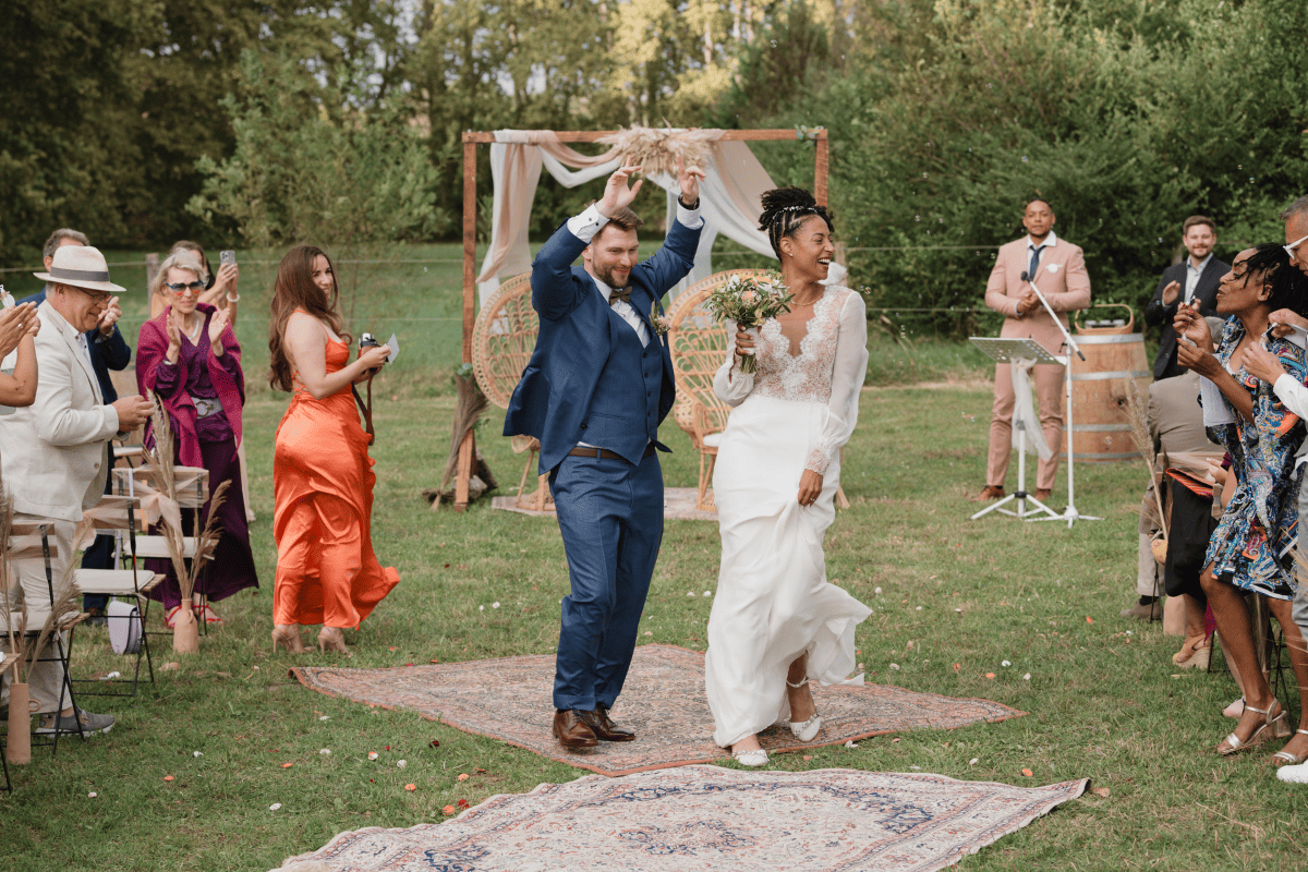  cérémonie de mariage près de Montpellier - fin de cérémonie