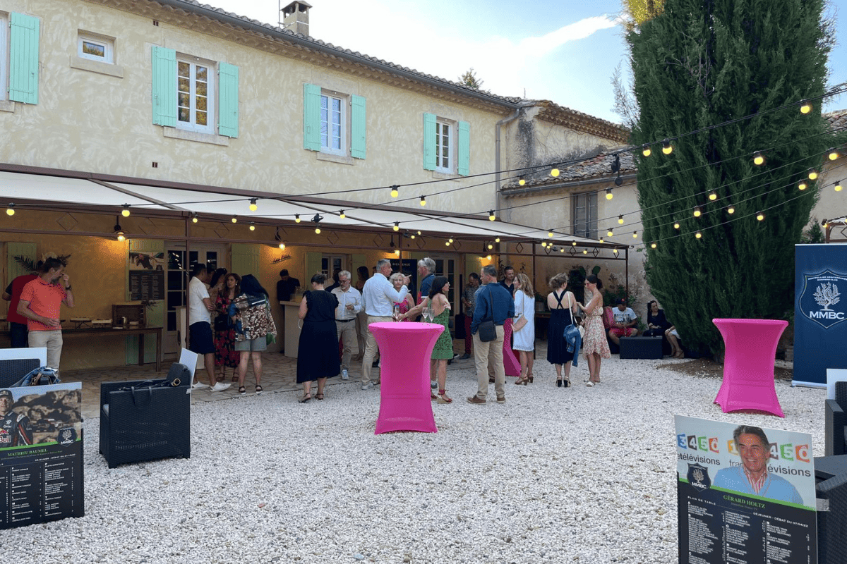 soirée d'entreprise dans la Cour d'Honneur