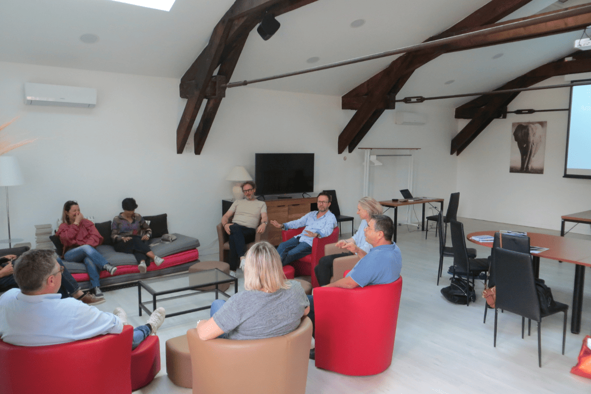 séminaire en cours dans le loft